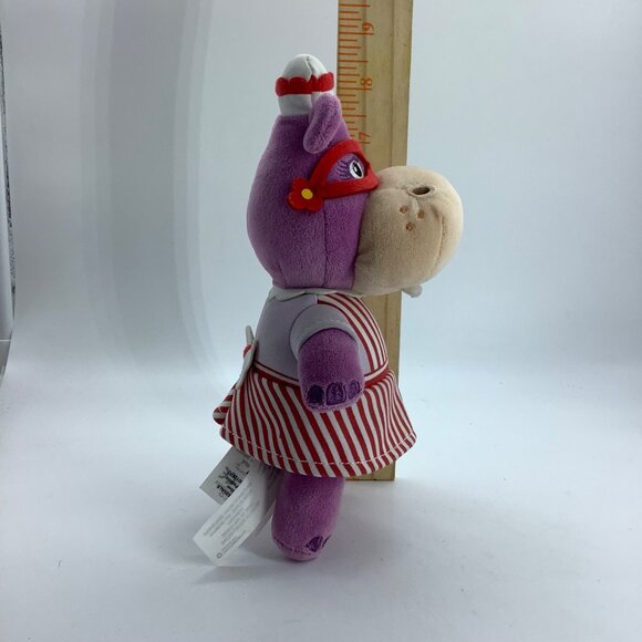 The Disney Store Doc McStuffins Hallie Hippo Plush Stuffed Animal Toy 8" - Picture 2 of 7